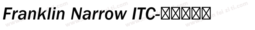 Franklin Narrow ITC字体转换